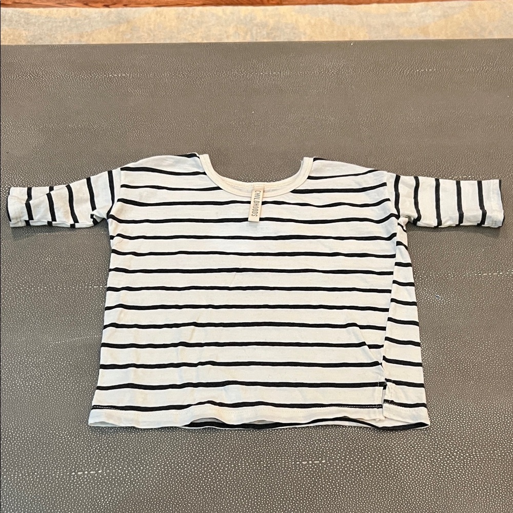 Classic Striped Long Sleeve Kids Tee